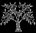 Lebensbaum Baum Strass Bügelbild1 Hotfix Applikation
