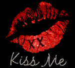 Kiss rhinestone iron-on picture03 hotfix application