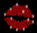 Lippen rot Strass Bügelbild06 Hotfix Applikation