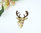 Deer iron-on applique patch 03