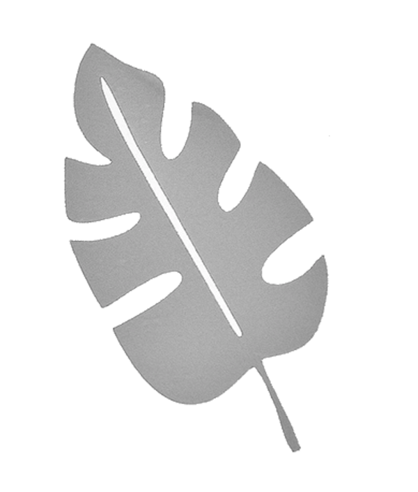 Leaf reflective iron-on picture 1 hotfix application